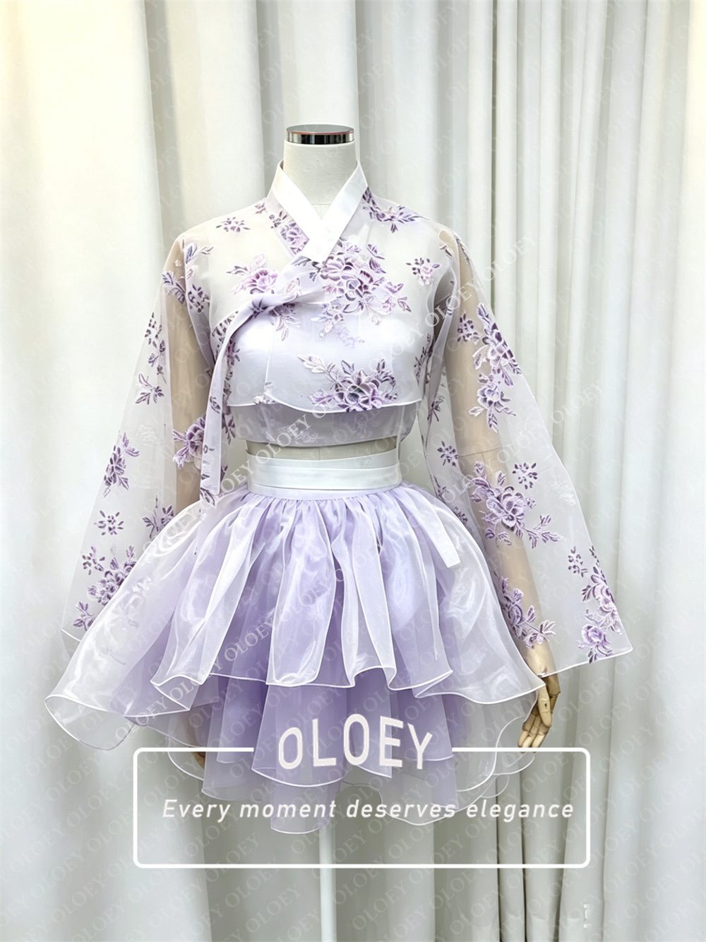 OLOEY Modern Floral Print Shor - Modern Korean Lifestyle review and price