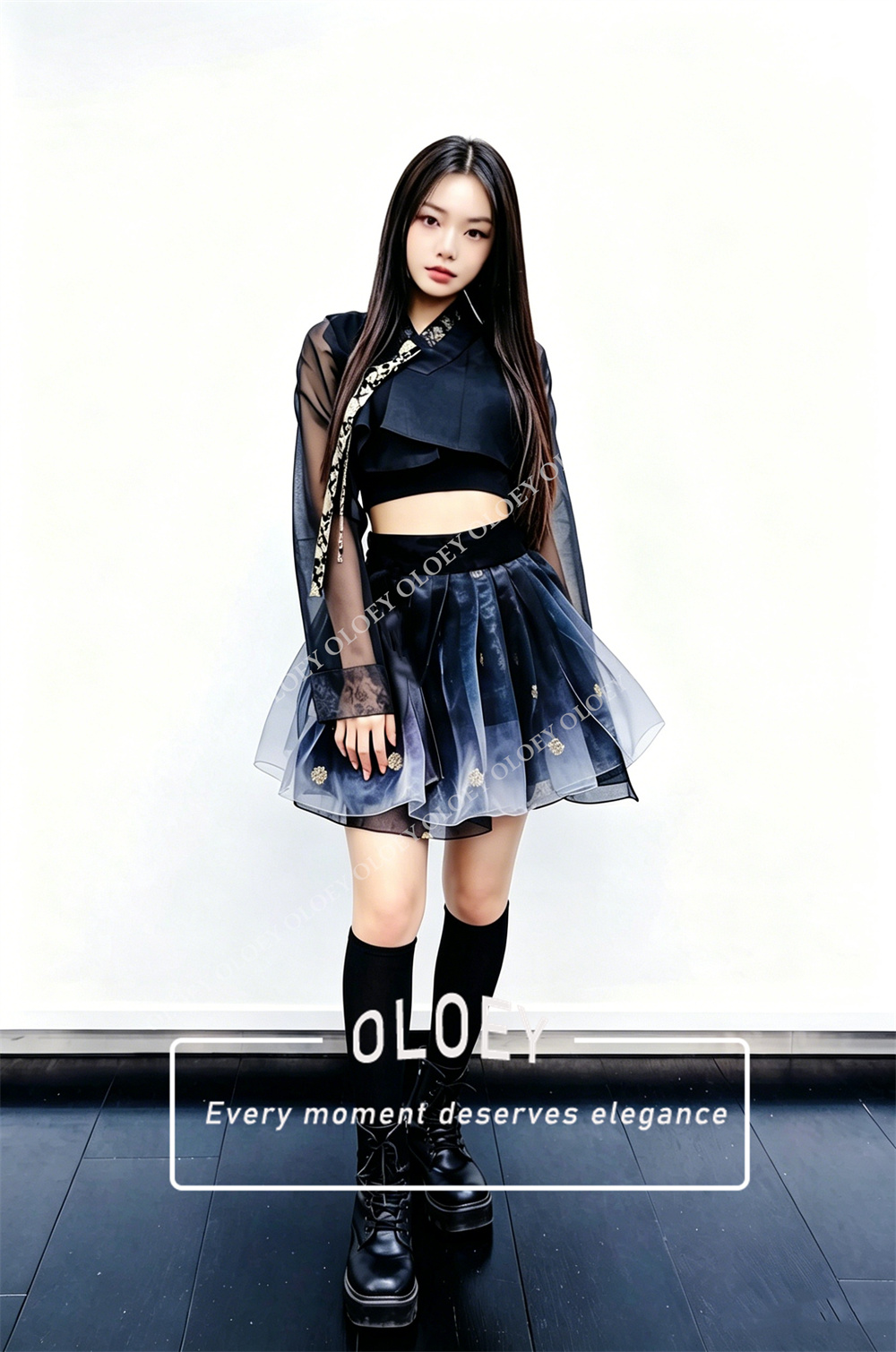 OLOEY Vintage Contrast Color S - Modern Korean Lifestyle review and price