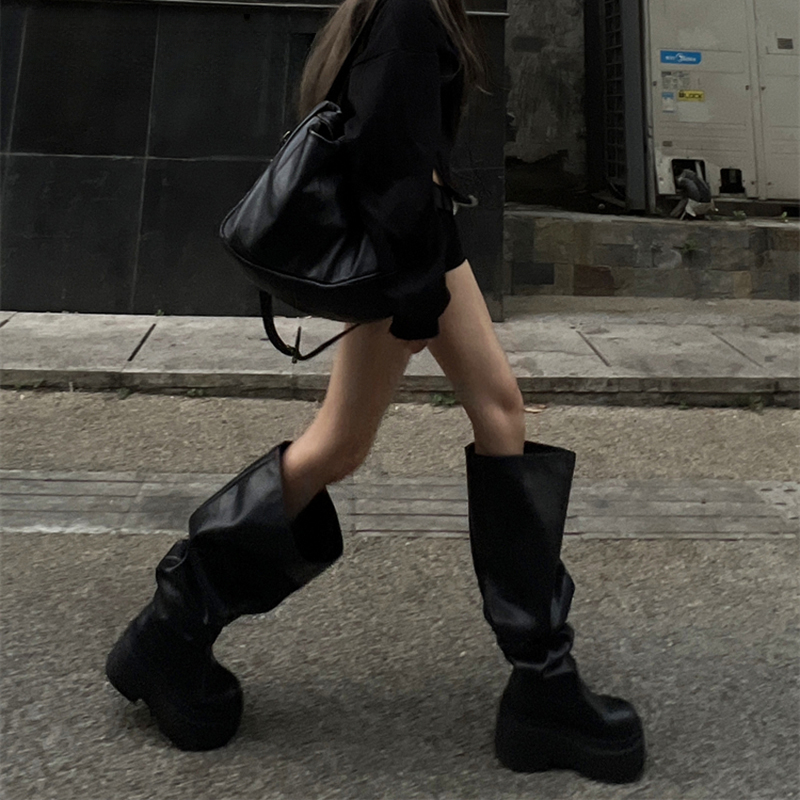 Winter Chunky Women Knee High  - Modern Korean Lifestyle review and price